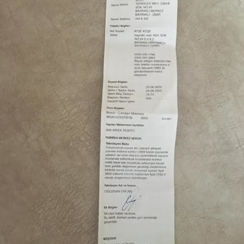 Bosch Servis Görevini Yapamadığı İçin Parça Değişikliğine Gidiyor