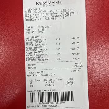 Rossmann Kasa Ve Reyon Fiyatı Farkı