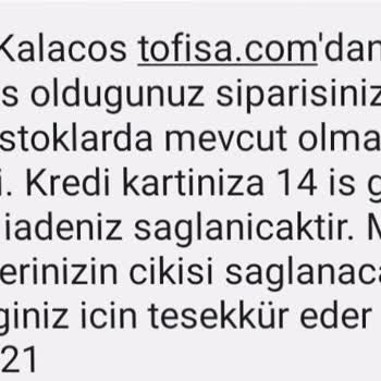 Tofisa Bize Fırsat Olmayan Kampanya