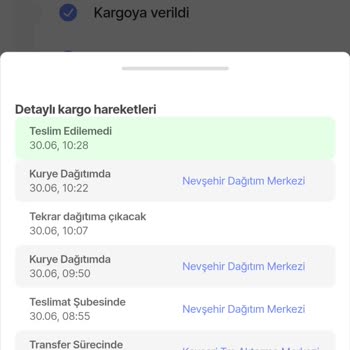 Hepsijet Sipariş Teslim Edilmeme