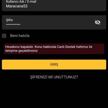 Betnano Hesabımı Kapattı Ve Paramı Vermiyor