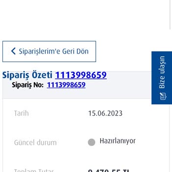 Profilo Marka Buzdolabım Teslim Edilmiyor.