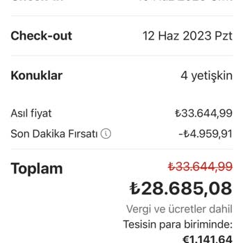 Booking.com Da Fazla Ödeme