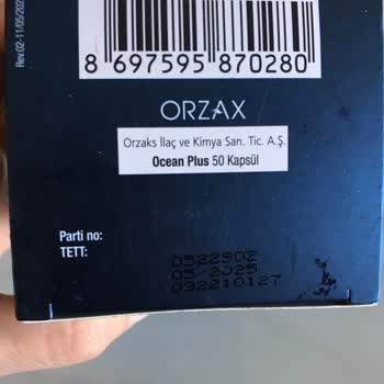 Orzax Ocean Plus Balık Yağı Bozuk Çıktı