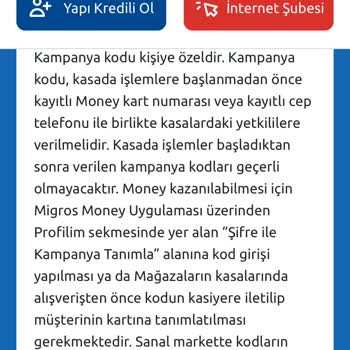 Yapı Kredi Ve Uygulanmayan Kampanyaları!