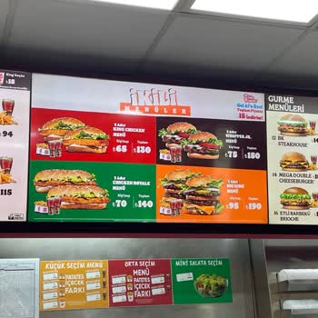 Burger King Yanıltıcı Menü Fiyatı