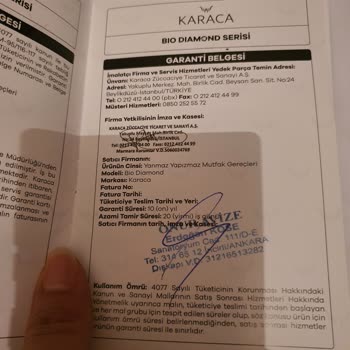 Karaca Bio Diamond Tencere Seti Şikayeti!