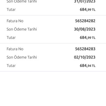 Hatay Büyükşehir Belediyesi Yüksek Meblağ Fatura