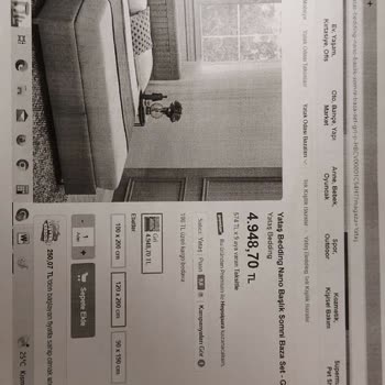 Yataş Ürünüm Gönderilmedi Parasını Ödeyip 2 Ay Sonra Sipariş İptal Edildi