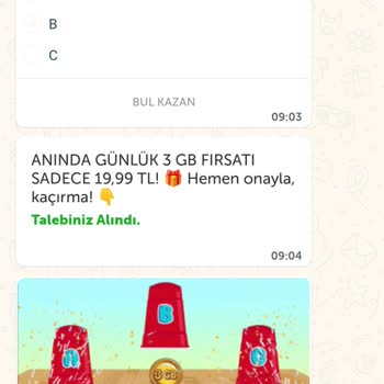 BiP Hattımdan Kesinti Oldu Ama İnternetim Gelmedi