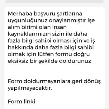 İşin Olsun Müşteri Hizmetleri Aracıyla Kişisel Bilgimi İsteyen Şirket