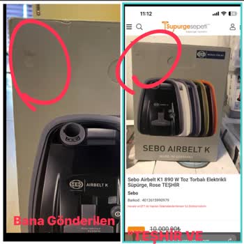 Süpürge Sepeti Hatalı Ve Yanlış Ürün Gönderimi