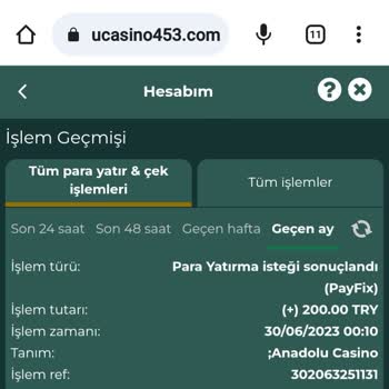 Anadolu Casino Bonuslarımın Hakkıyla Verilmemesi