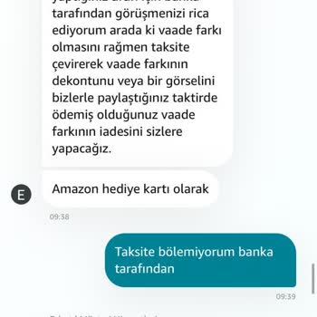 Amazon.com Taksitlendirme Problemi