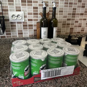 Almış Olduğum 12 Pringles Kutuları Bombaj Yapmış