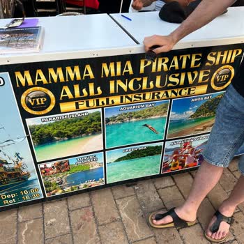 Mamma Mia Boat Trip Marmaris Tur Acentesi Rezervasyon Hatası