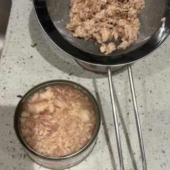 Migros İri Parçalı Tonbalığı Yerine Kutulardan Masada Kalan Parçalar Çıktı