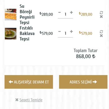 Dilim Börekten Bayat Baklava