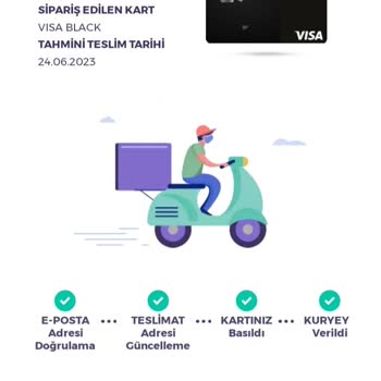 Pep Visa Black Kart Gelmedi