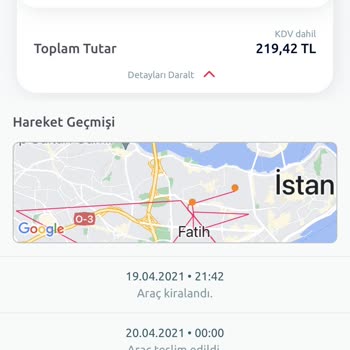 Tiktak Kirala Yapmadığım Kaza İcra
