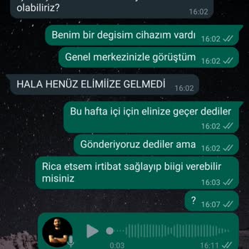 Onvo TV Garanti İçin Aylardır Bekliyorum.