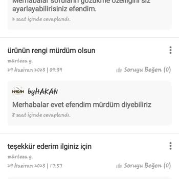 Trendyol Satıcıya Sorulan Sorular Ürünün Altında Yazıyor Silemiyorum
