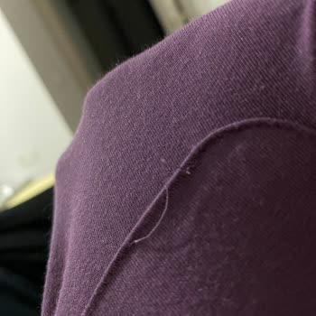 Victoria's Secret Lavender Pajama Set Pocket Part is Ripped