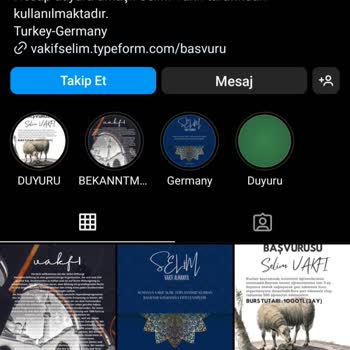 Selim Vakfı Burs Vermiyorlar Yanlış Bilgi Veriyorlar