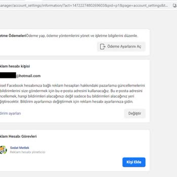 Facebook Bilgim Haricinden Facebook Business Manager İşletme Hesabı Açılması