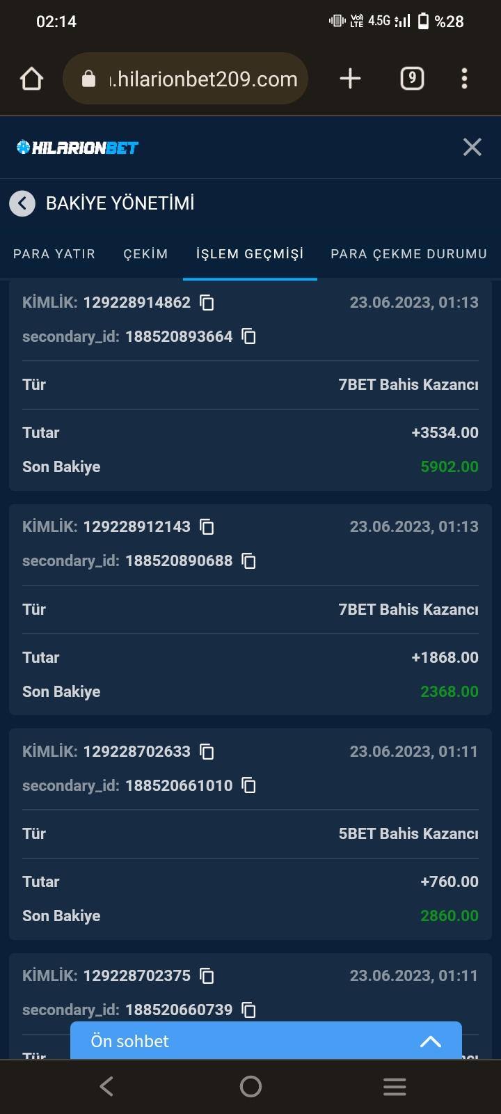 Hilarionbet Şüpheli Bir Bahis Sitesinde Yaşanan Sorunlar - Şikayetvar