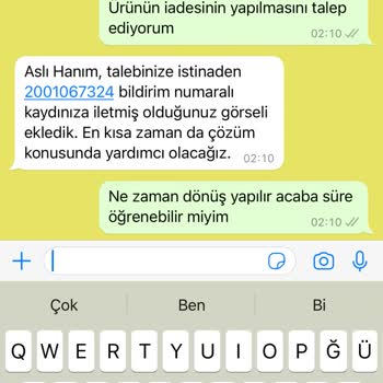 Carrefour SA İade Değişim Süreci Saçmalığı