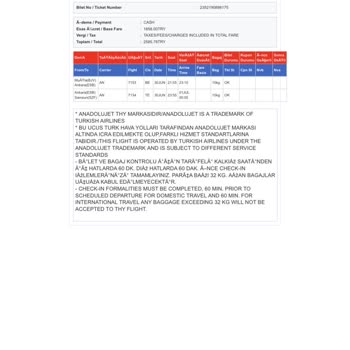 THY Uçak Rötar Mağdur Kalmak