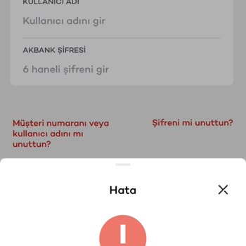 Akbank Mobil Kullanımı Sorunu