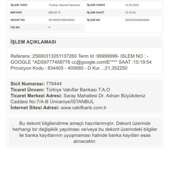 VakıfBank Müşteri Mağduriyetinin Giderilmemesi