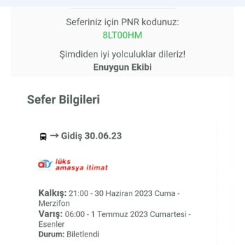 Enuygun.com Ve Lux Amasya İtimat