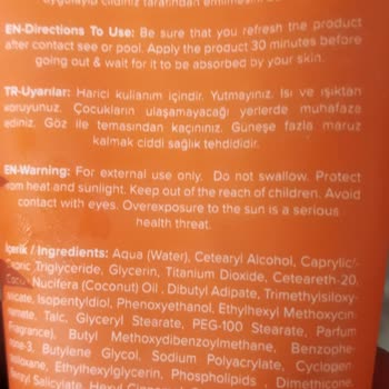 BİM Tarihi Geçmiş Ürün Güneş Kremi