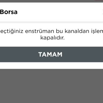 Ziraat Yatırım Borsada İşlemde Yapamıyorum, Paramı Da Çekemiyorum