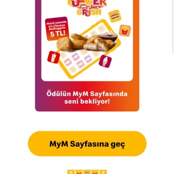 McDonald's Burger Crash Ödüllerim Siliniyor