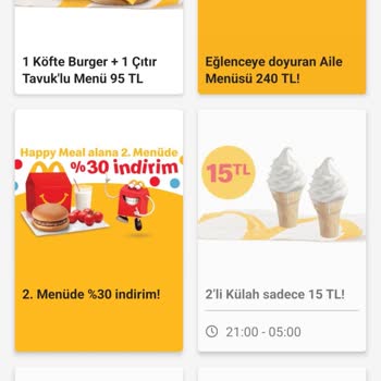 McDonald's Burger Crash Ödüllerim Siliniyor