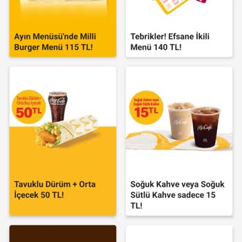 McDonald's Burger Crash Ödüllerim Siliniyor