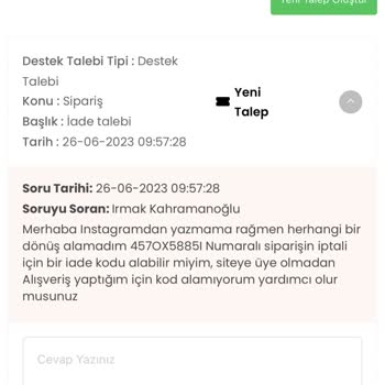 İncikcincik Markasında Muhatap Bulamama