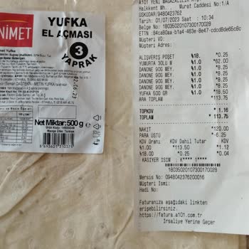 A101 Tarihi Geçmiş Ürün