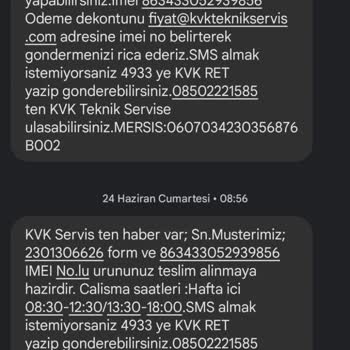 KVK Media Markt Oppo Tadilat Ücretini İade Etmedi