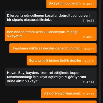 Migros Yemek Kupon Problemi Ve İlgi Alakasızlık