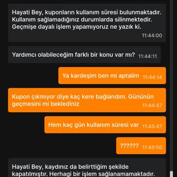 Migros Yemek Kupon Problemi Ve İlgi Alakasızlık