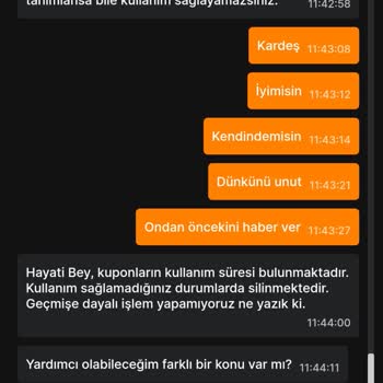 Migros Yemek Kupon Problemi Ve İlgi Alakasızlık