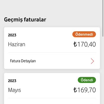 Vodafone Ek Paket Zammı