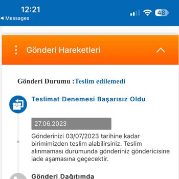 MNG Kargo Sümer Sipariş Teslim Edilmemesi