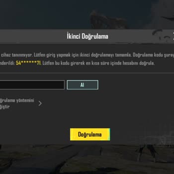 PUBG (Pubgmobile.com) Her Şey Elimde Olduğu Halde Hesabıma Giremiyorum!