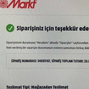 Media Markt Aldığım Ürünü Vermemek İçin Siparişimi Oluşturmuyor!
